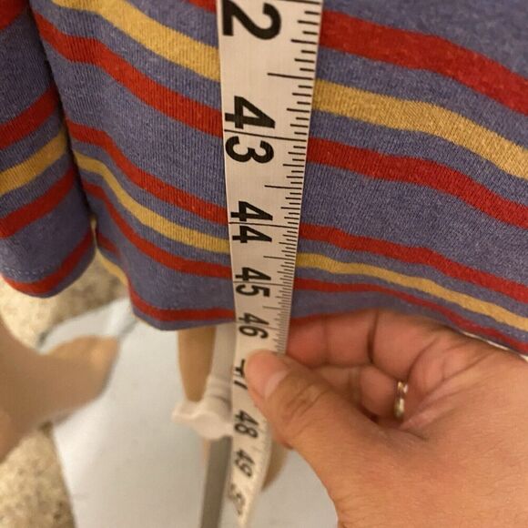 Lularoe Women’s Shirt Dress Stripes Short Sleeve Size XL Stretch Comfortable - Picture 4 of 6